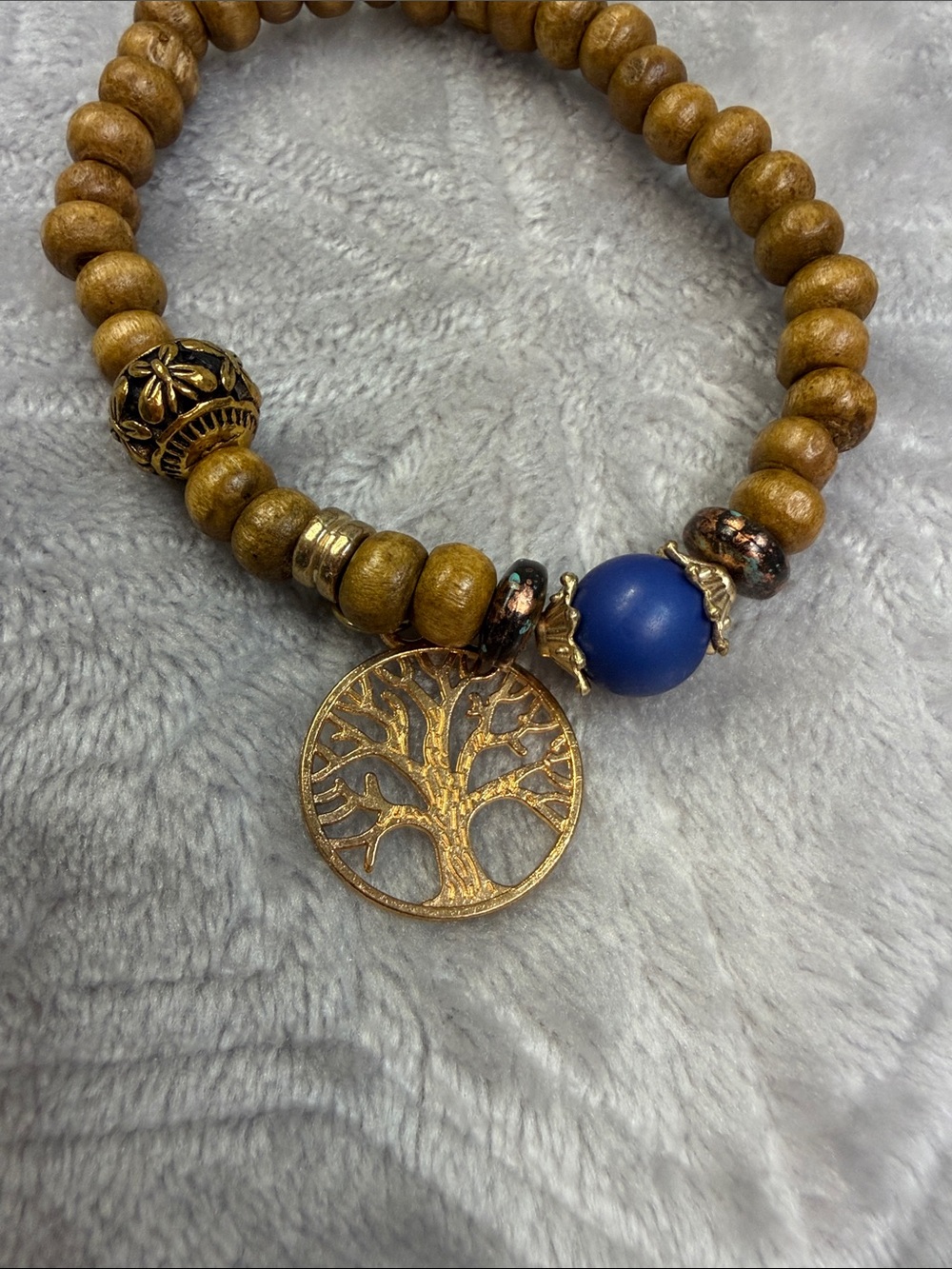 Boho Stackable Stretch Bracelet Set - Picture 3 of 5
